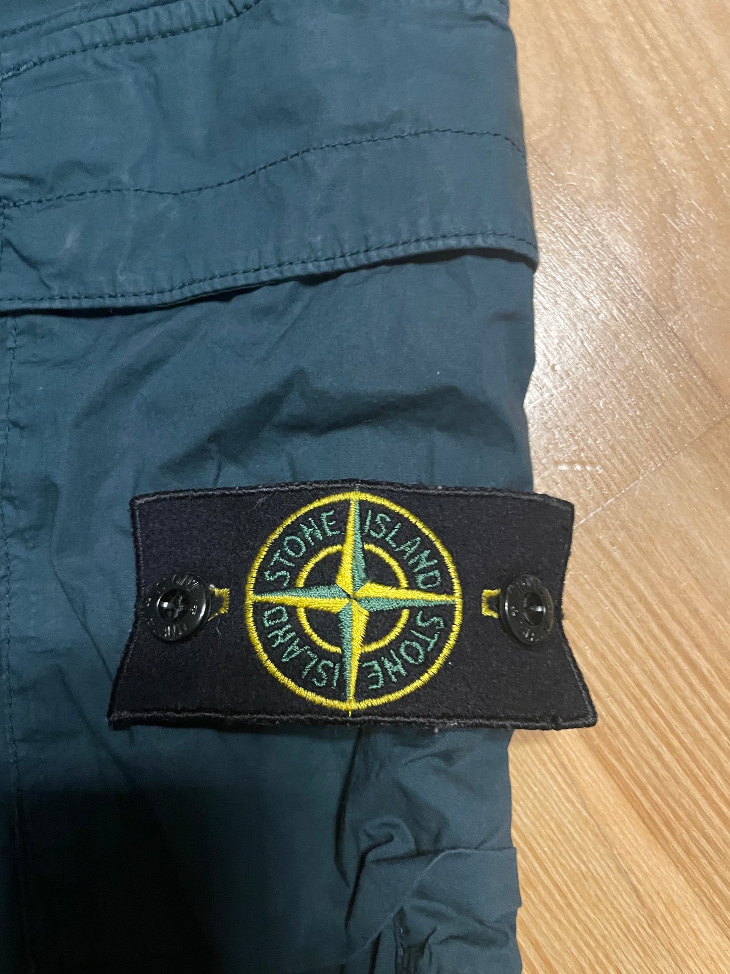 Stone Island Bottle Green Cargo Joggers  Type RE-T