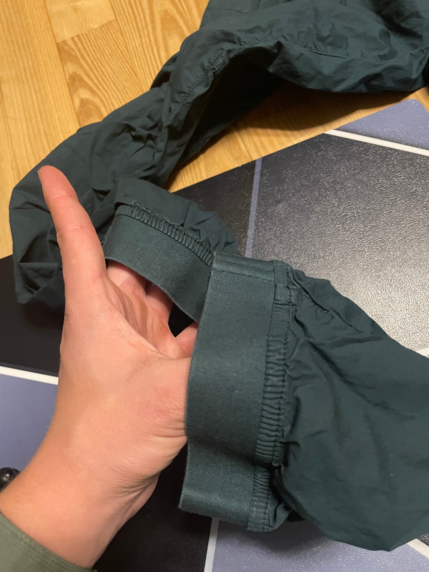 Stone Island Bottle Green Cargo Joggers  Type RE-T