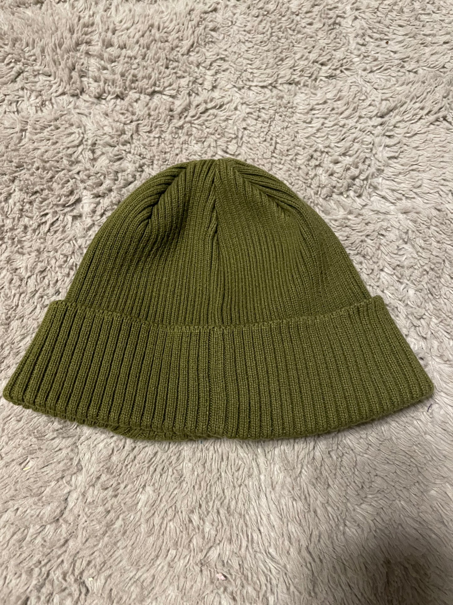 Cp Company Khaki Goggle Beanie